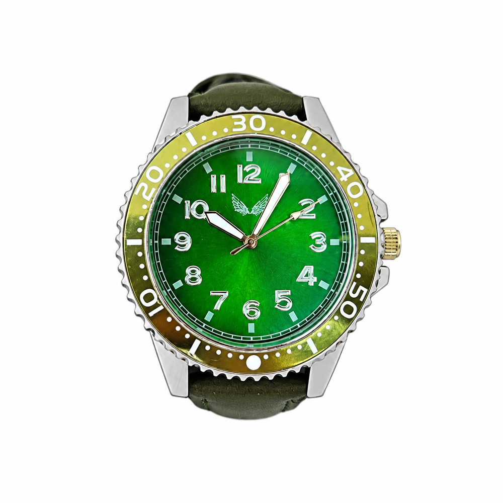Ceas bărbătesc Ulysses ALPHA – verde